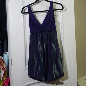 Forever 21 Multicolor Purple Dress